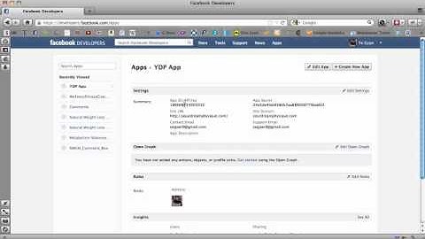Creating Your Facebook App ID