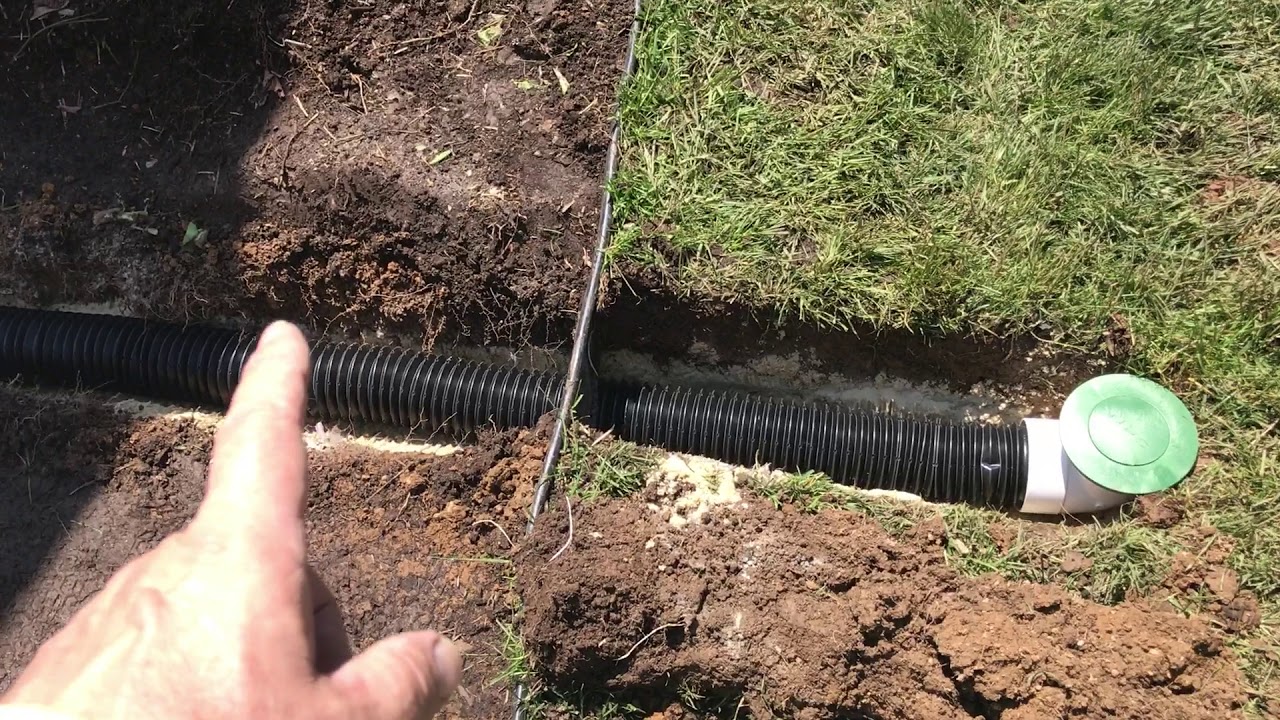 Download Installing a downspout drain