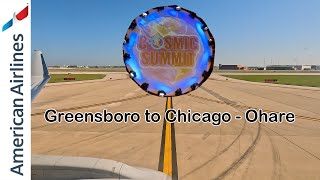 Flying Home After Cosmic Summit 2025 Greensboro to Chicago