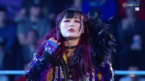 IYO SKY Entrance with her own theme song: WWE Raw, Jan. 16, 2023