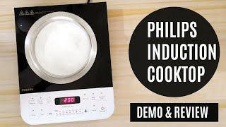Philips Induction Cooker Demo and Review | How to use Philips Induction | Best Induction Cooktop