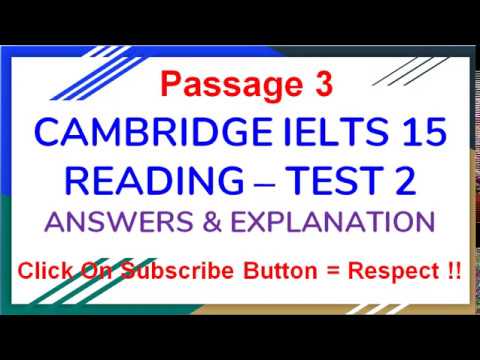 Cambridge IELTS 15 Reading Test 2 Answer with explanation | Passage 3