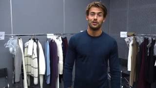 Model Jacey Elthalion - Falconeri Fall Winter 21062017 Fashion Show