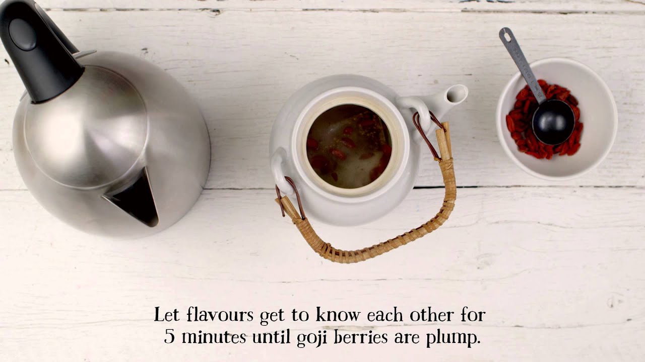 shopdisney How to Make Goji Berry Lemon Tea | Woolworths
