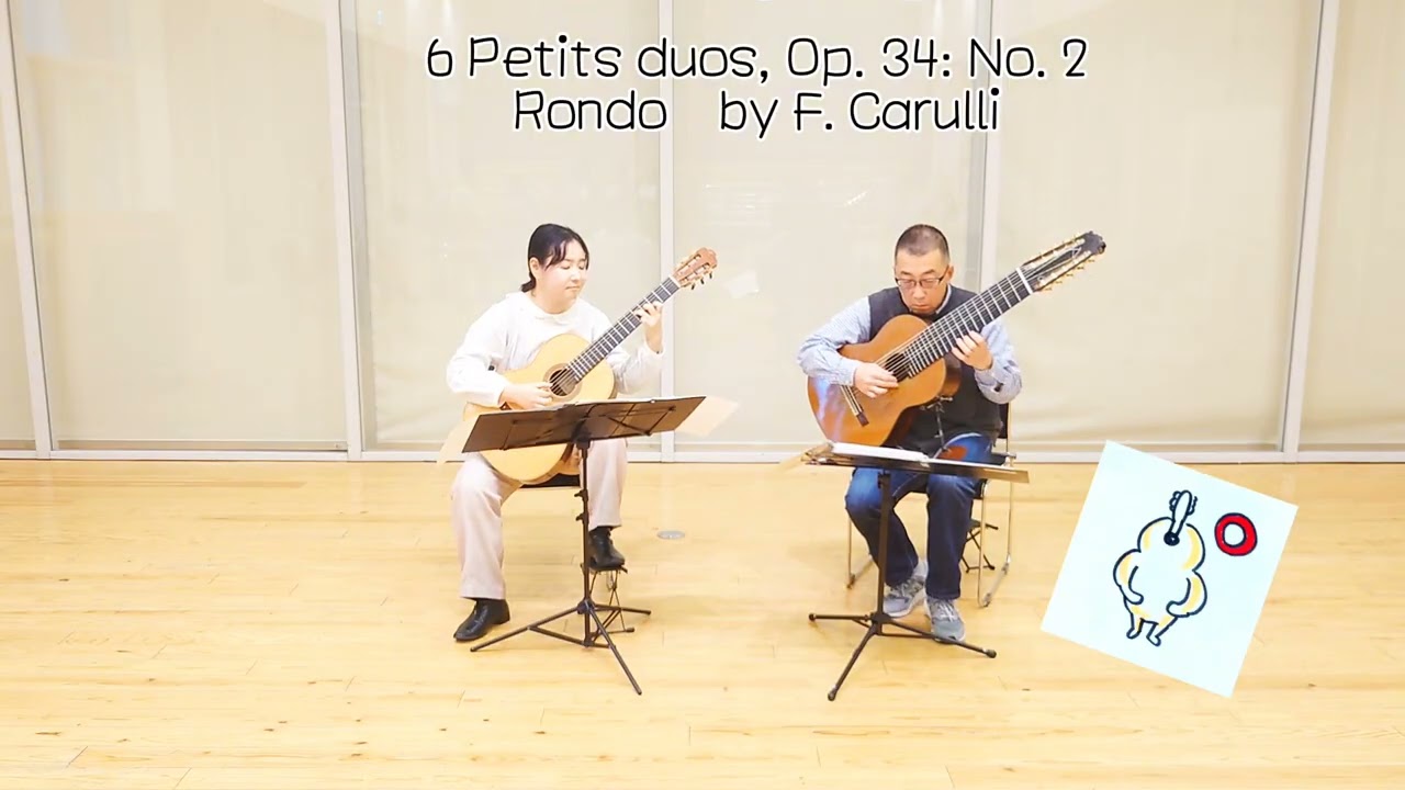 カルリ　協奏夜想曲（ギター二重奏） 🍎F.カルリ🍅6つの対話風小二重奏曲Op.34-2ラルゴとロンド - YouTube