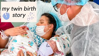 My Twin Birth Story (30+ hours of labor and pre-eclampsia)