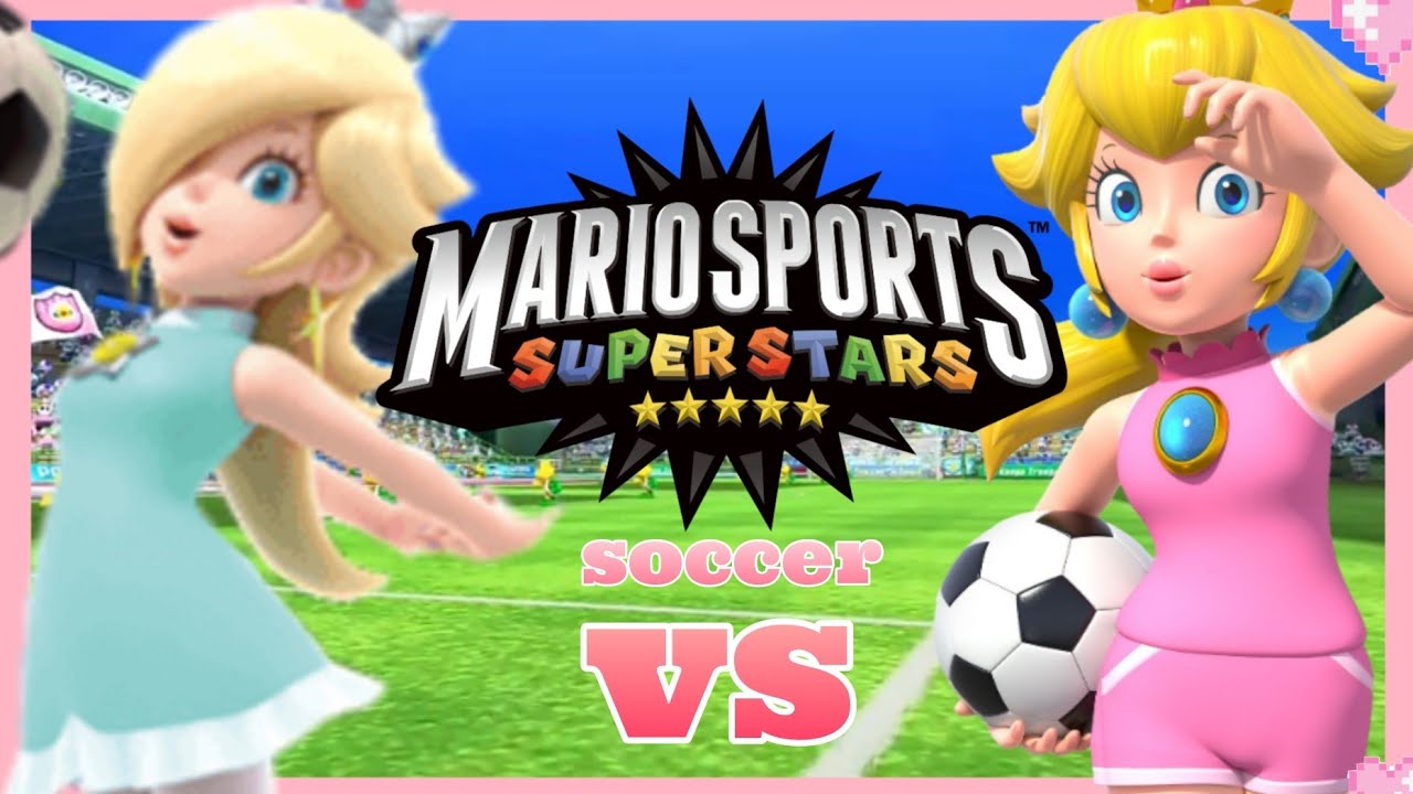 💗 Mario Sports Superstars (Soccer) Peach Gameplay 💗 