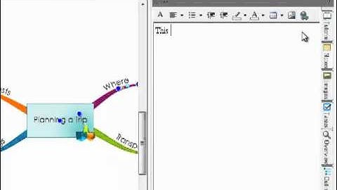 iMindMap 5 - Insert Notes