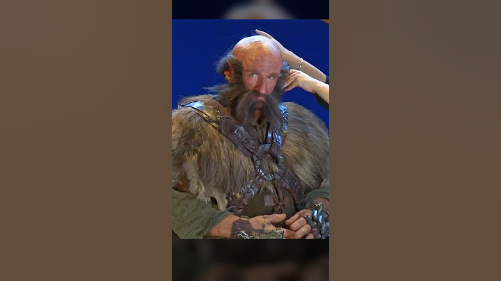 The strong dwarf Broke EVERYTHING on the Hobbit set!