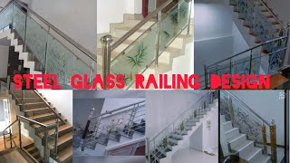 Glass Railing design !! steel glass Railing design,,,