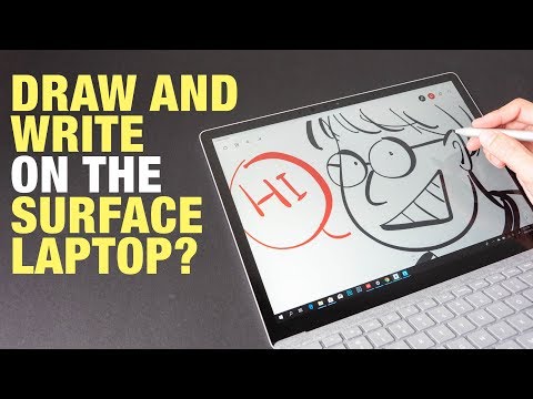 Video: Kun je op de oppervlakte-laptop schrijven?