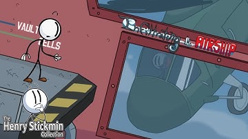 The Henry Stickmin Collection - Part 3 | Henry Must Infiltrate The Airship!!!!