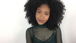 BIG Curly Hair Routine: Wash &amp; Go