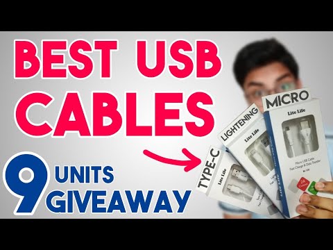 Best USB Cable For Android for Fast Charging 2019 | in India | Micro USB, Type C & Lightning