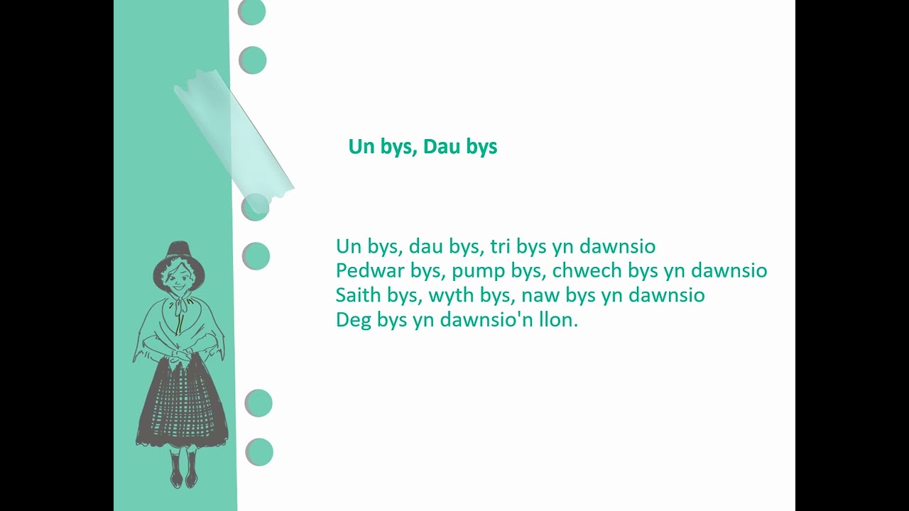 Un bu, Dau bys - NDNA Cymru Welsh language support