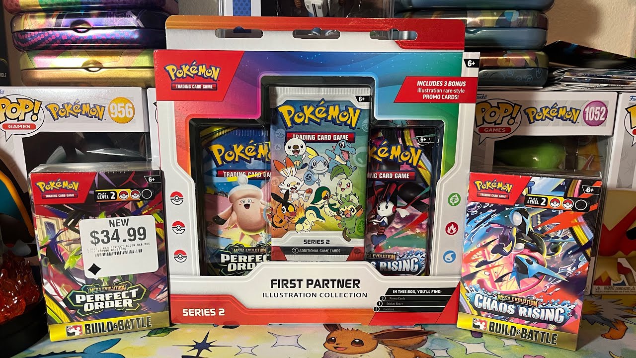 Second Partner Box Pokemon First Partner Series 2 Boxes Opening with Build & Battle Kits ...