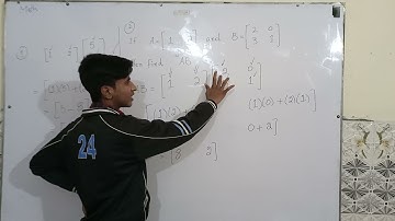 matrices and determinants short questions 9th class math