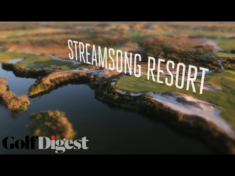 فيديو: منتجع Streamsong: جمال ما قبل التاريخ في فلوريدا يؤدي إلى روعة المعمارية