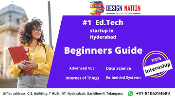 Beginners guide to VLSI design, Data Science, IoT, Embedded System Courses along with Certification.