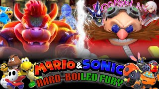 Mario & Sonic - Hard-Boiled Fury (Sprite Animation)