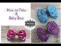 How to make a Baby Bow with Velcro