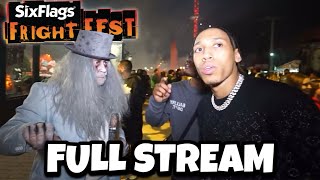 Six Flags Fright Fest Full Stream!