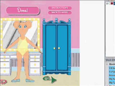 Let's Glitch Angelina Ballerina Part 2 - The Glitchy Stage