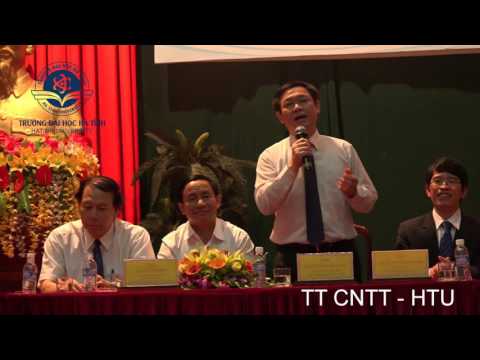 GS.TS Vương Đình Huệ - Phó thủ tướng chính phủ hát "Câu đợi câu chờ" tặng CBGV, SV trường ĐH Hà Tĩnh