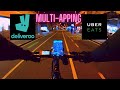 Working for UberEats and Deliveroo At The Same Time - Tips and Tricks of Multi-Apping!