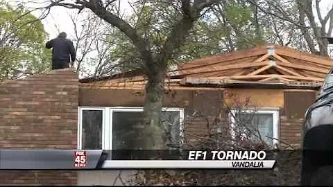 Vandalia Tornado: At least 8 Families Have Their Homes Damaged