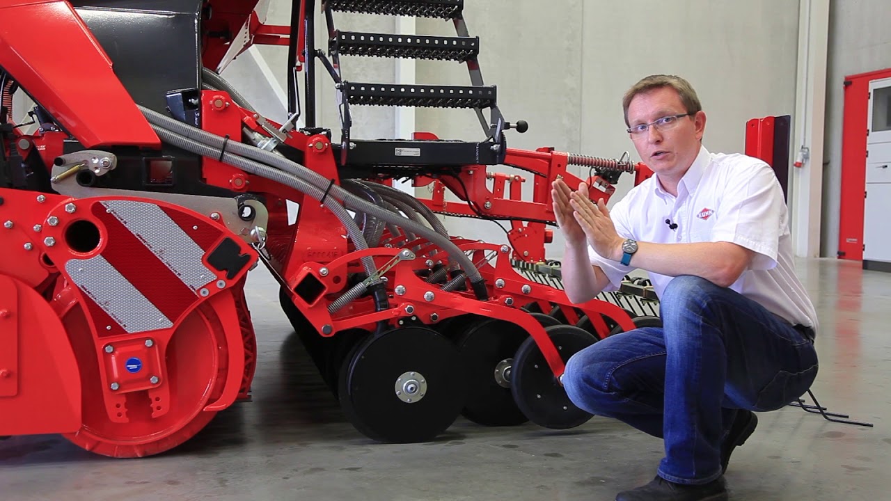 KUHN HR + VENTA - Herse rotative et Semoir - Combiné de semis (présentation produit)