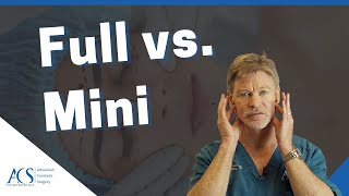 Facelift vs Mini Facelift: Differences, Which Procedure is Better, and More!