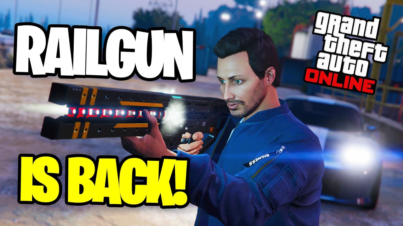 How To UNLOCK The Railgun In GTA Online YouTube 