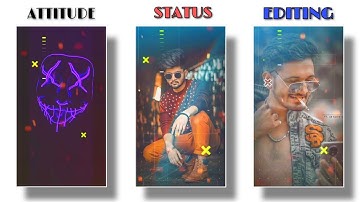 Kinemaster Video Editing | New Style Status Editing in Kinemaster | Attitude whatsapp status editing