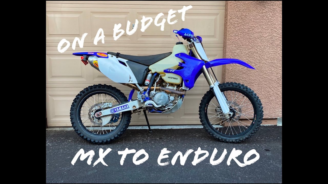 How to Convert an MX Bike to Enduro Bike