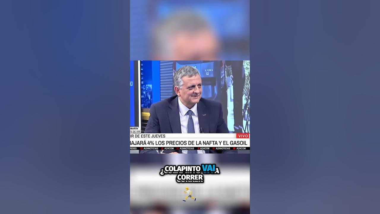 Presidente da YPF argentina entrega ao vivo: Colapinto correrá em Imola. #f1 #formula1 #shorts