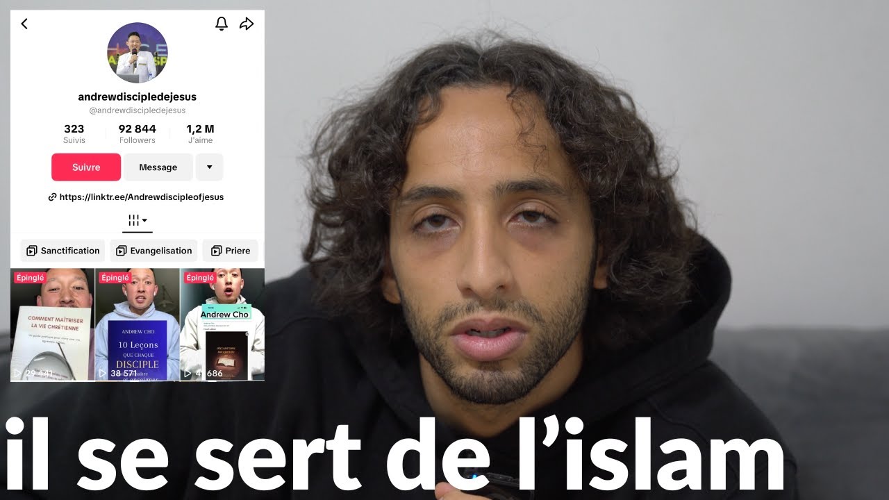 mon message à andrewdiscipledejesus