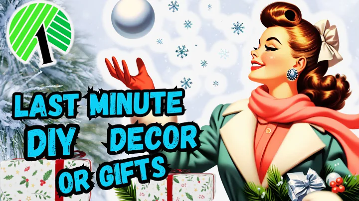 Great last minute diy decor ideas for Christmas 