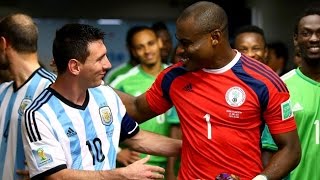 Arquero de Nigeria habla de Messi
