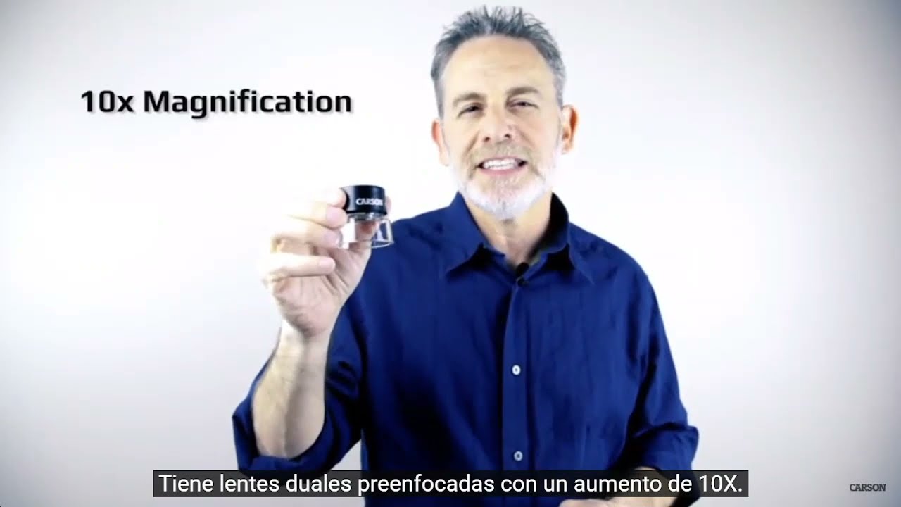 LL-10 LUMILOUPE ™ Lupa Aumento 10x