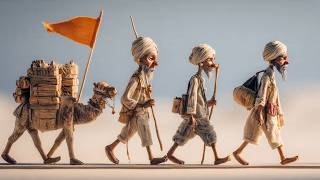 Surreal Ai Film  A Very Unusual Town  Where The Sand Remembers 4k