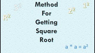 Chapter 5.3 - Types of Method for Getting Square root @LearnEasyM