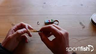 How to correctly attach a tube fly