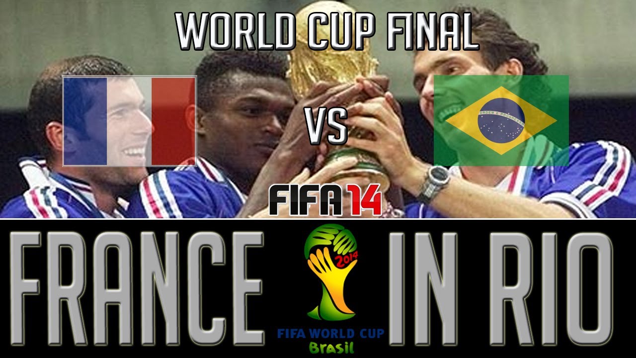 FIFA 14 Career Mode France At Rio 2014 WORLD CUP FINAL Vs Brazil