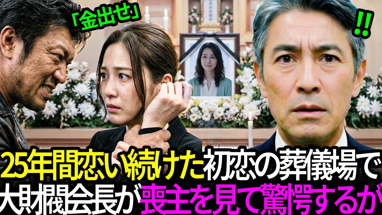 25年間恋い続けた初恋の葬儀場で大財閥会長が喪主を見て驚愕するが…