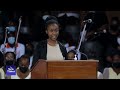 First Lady attends memorial mass in Honor of the Late Dr. Paul Farmer