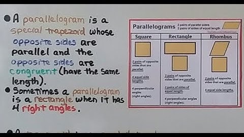 5th Grade Math 11.3, Classify Quadrilaterals