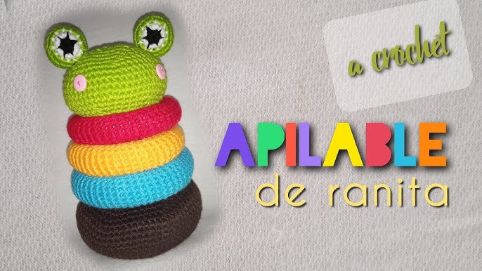 XEERUN Chaîne de Landau en Bois, Jouet pour Bébé au Crochet