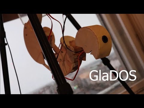 GlaDOS from Portal - IoT robot replica