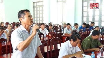 Huyện Thống Nhất: Đại biểu HĐND tỉnh và huyện tiếp xúc cử tri